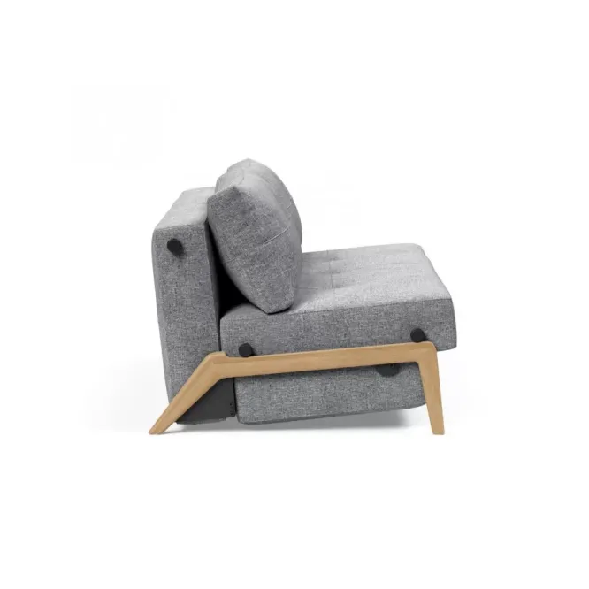 Sofa Rozkładana Cubed 160 Cm Dąb Twist Granite Innovation
