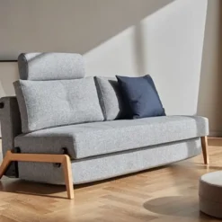 Sofa Rozkładana Cubed 140 Cm Dąb Twist Granite Innovation