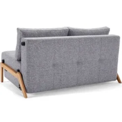 Sofa Rozkładana Cubed 140 Cm Dąb Twist Granite Innovation