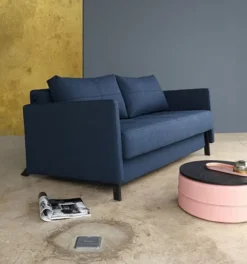 Sofa Rozkładana Cubed Z Podł. 140 Cm Dance Blue Innovation