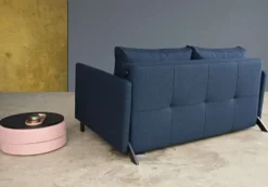 Sofa Rozkładana Cubed Z Podł. 140 Cm Dance Blue Innovation