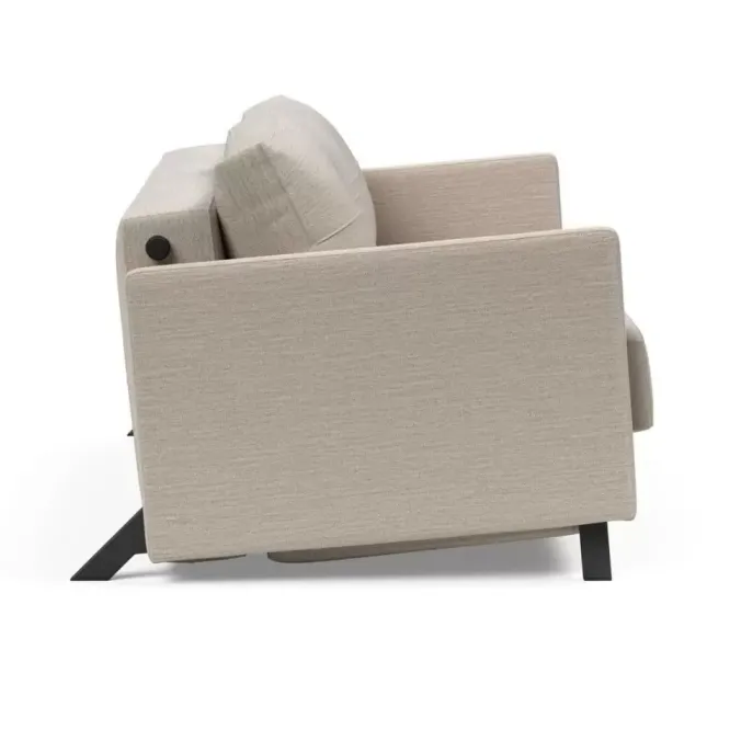 Sofa Rozkładana Cubed Z Podł. 160 Cm Sand Grey Innovation