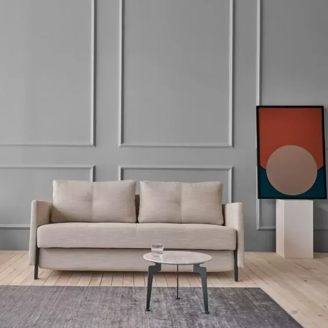 Sofa Rozkładana Cubed Z Podł. 160 Cm Sand Grey Innovation