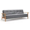 Sofa Rozkładana Dublexo Frej Twist Charcoal Innovation