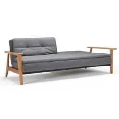 Sofa Rozkładana Dublexo Frej Twist Charcoal Innovation