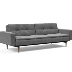Sofa Rozkładana Dublexo Z Podł. Twist Charcoal Ciemne Drewno Innovation