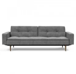 Sofa Rozkładana Dublexo Z Podł. Twist Charcoal Ciemne Drewno Innovation