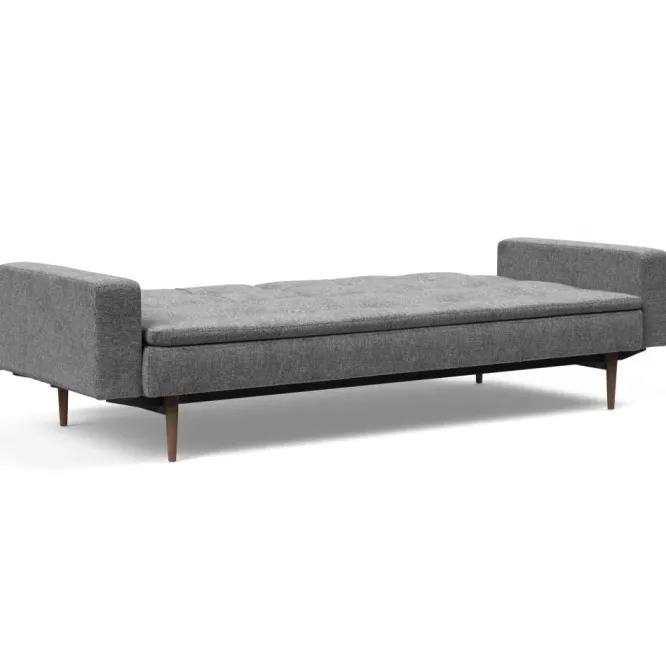 Sofa Rozkładana Dublexo Z Podł. Twist Charcoal Ciemne Drewno Innovation