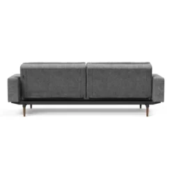 Sofa Rozkładana Dublexo Z Podł. Twist Charcoal Ciemne Drewno Innovation