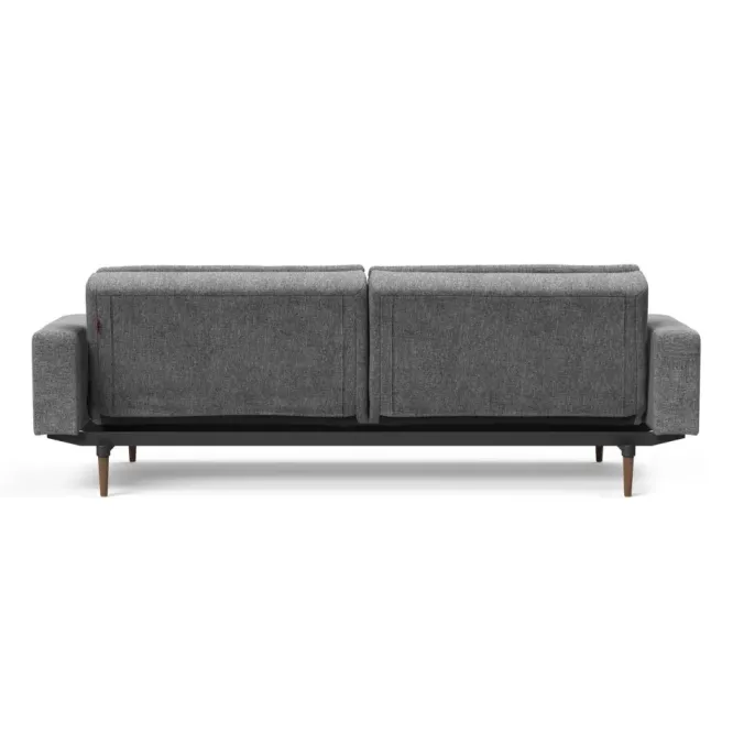 Sofa Rozkładana Dublexo Z Podł. Twist Charcoal Ciemne Drewno Innovation