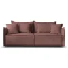 Sofa Rozkładana Fabien Kasztanowa Nordic Line