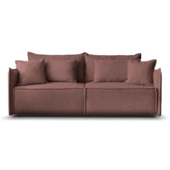 Sofa Rozkładana Fabien Kasztanowa Nordic Line