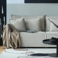 Sofa Rozkładana Fabien Naturalna Nordic Line