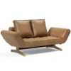 Sofa Rozkładana Ghia Dąb Faunal Brown Innovation