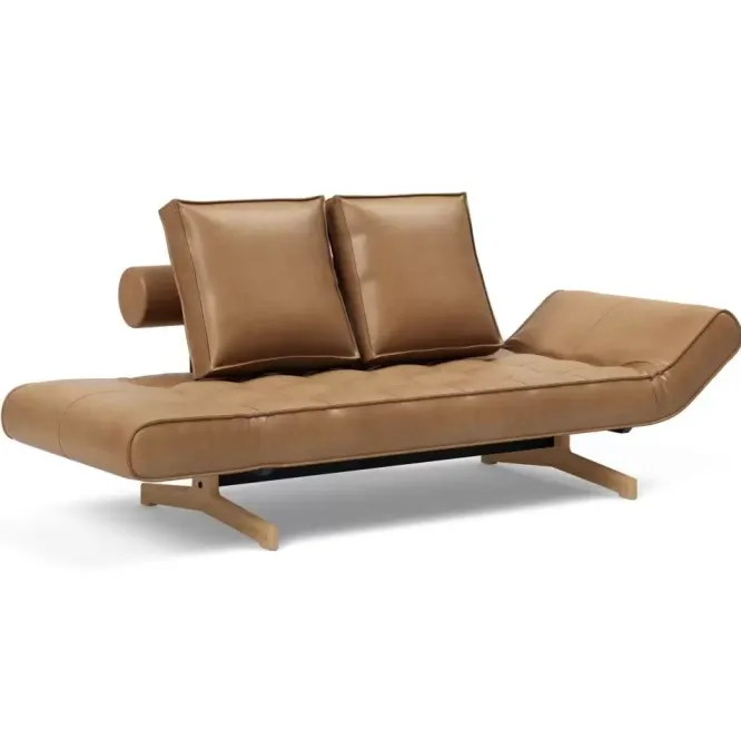 Sofa Rozkładana Ghia Dąb Faunal Brown Innovation