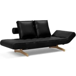 Sofa Rozkładana Ghia Dąb Faunal Black Innovation