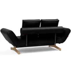 Sofa Rozkładana Ghia Dąb Faunal Black Innovation