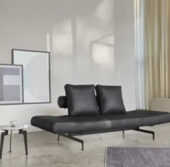Sofa Rozkładana Ghia Laser Fanual Black Innovation