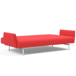 Sofa Rozkładana Jillis Z Podłokietnikami Elegance Red Innovation