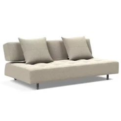 Sofa Rozkładana Long Horn Boucle Beige Innovation
