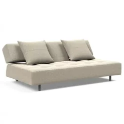 Sofa Rozkładana Long Horn Boucle Beige Innovation