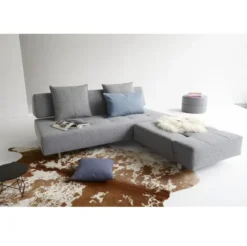 Sofa Rozkładana Long Horn Twist Granite Innovation