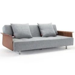 Sofa Rozkładana Long Horn Z Podłokietnikami Twist Granite Innovation