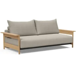 Sofa Rozkładana Malloy Wood Kenya Gravel Innovation