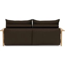 Sofa Rozkładana Malloy Wood Taura Chocco Innovation