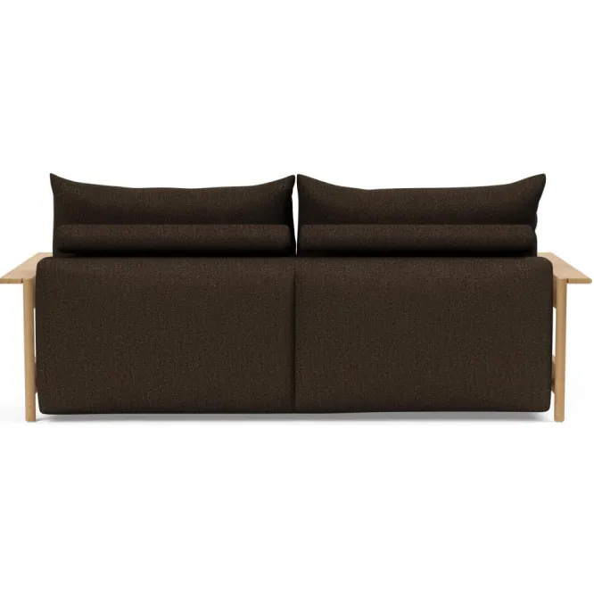 Sofa Rozkładana Malloy Wood Taura Chocco Innovation