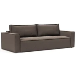 Sofa Rozkładana Newilla Boucle Taupe Innovation