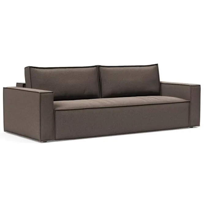 Sofa Rozkładana Newilla Boucle Taupe Innovation