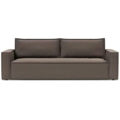 Sofa Rozkładana Newilla Boucle Taupe Innovation