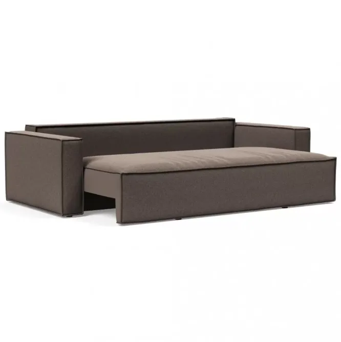 Sofa Rozkładana Newilla Boucle Taupe Innovation