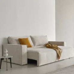Sofa Rozkładana Newilla Corduroy Ivory Innovation