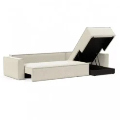 Sofa Rozkładana Newilla Lounger 357 Taura Off White Innovation