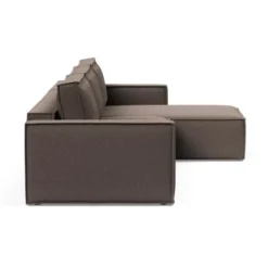 Sofa Rozkładana Newilla Lounger Boucle Taupe Innovation