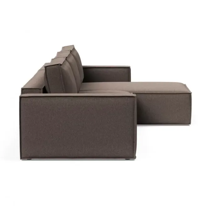 Sofa Rozkładana Newilla Lounger Boucle Taupe Innovation