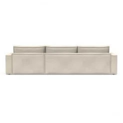 Sofa Rozkładana Newilla Lounger Corduroy Ivory Innovation