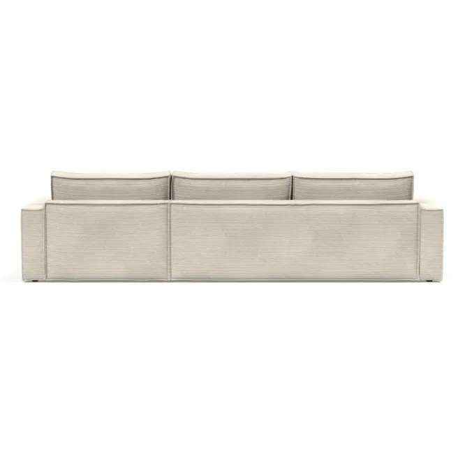 Sofa Rozkładana Newilla Lounger Corduroy Ivory Innovation