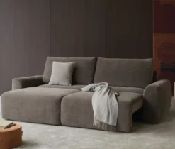 Sofa Rozkładana Norum Chunky Arms Esina Cedar Brown Innovation