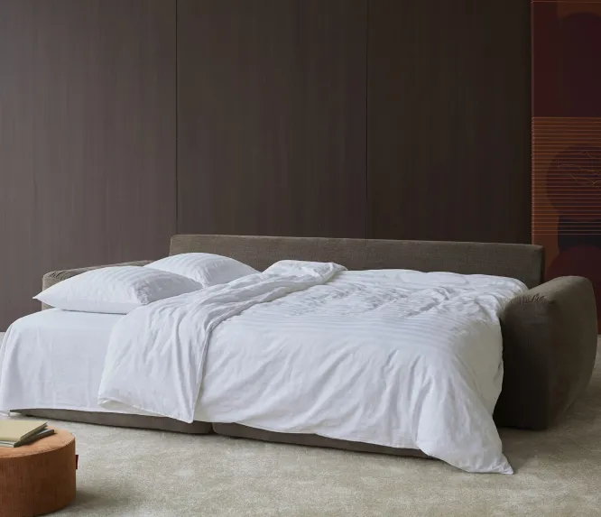 Sofa Rozkładana Norum Chunky Arms Esina Cedar Brown Innovation