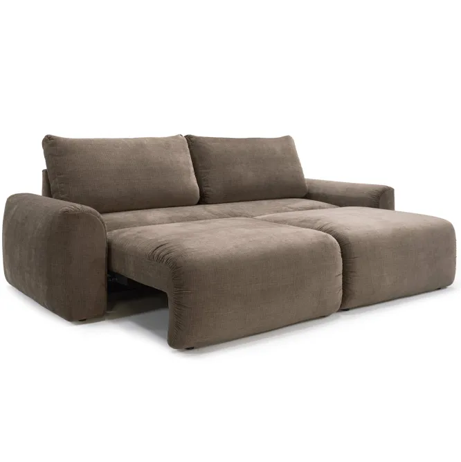 Sofa Rozkładana Norum Chunky Arms Esina Cedar Brown Innovation