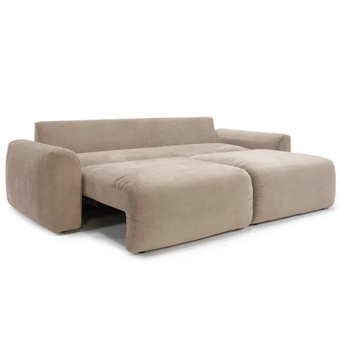 Sofa Rozkładana Norum Chunky Arms Esina Mocha Innovation