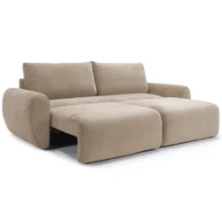 Sofa Rozkładana Norum Curve Arms Esina Mocha Innovation