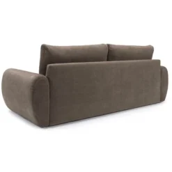Sofa Rozkładana Norum Curve Arms Esina Cedar Brown Innovation