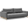 Sofa Rozkładana Pyxis Deluxe E.l. Twist Charcoal Innovation