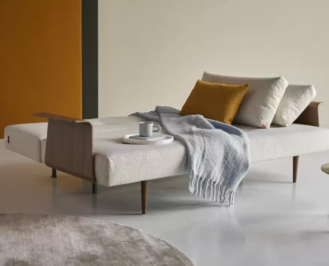 Sofa Rozkładana Recast Z Podłokietnikiem Taura Off White Innovation