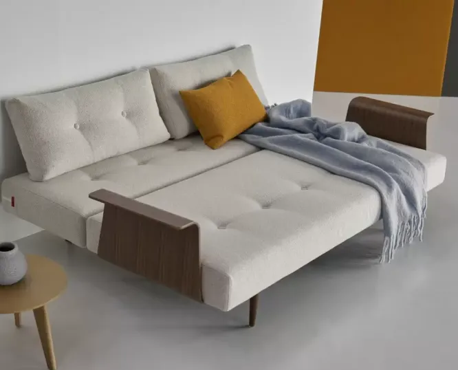 Sofa Rozkładana Recast Z Podłokietnikiem Taura Off White Innovation
