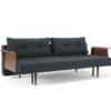 Sofa Rozkładana Recast Z Podłokietnikiem Nist Blue Innovation